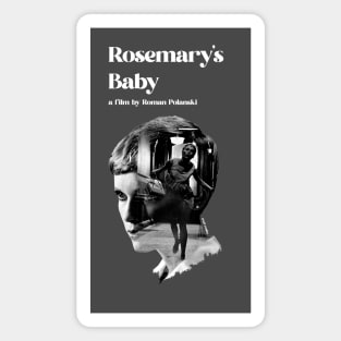 Rosemary's baby Collage by Axel Rosito for @burrotees! Magnet